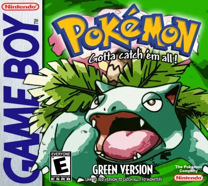 pokemon green game cover